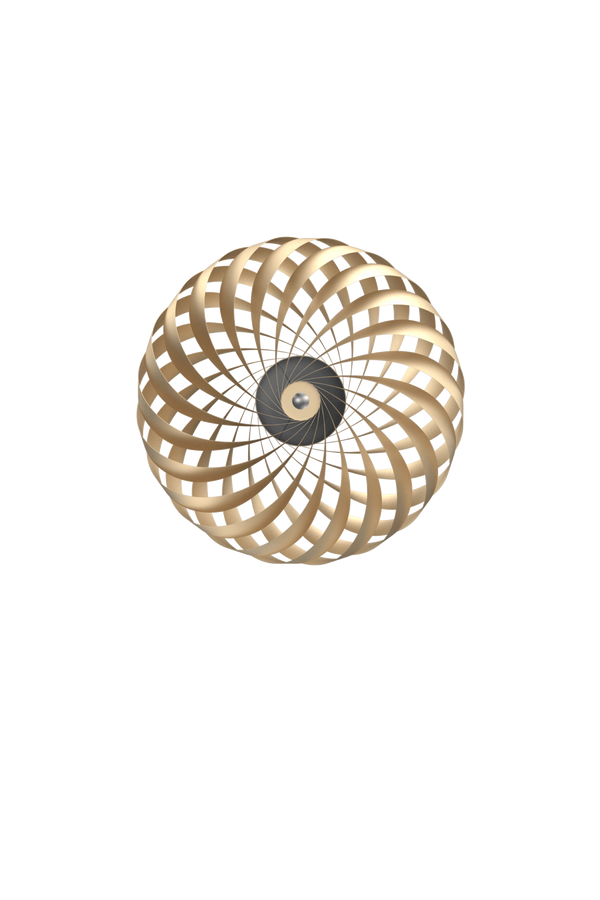 Applique TR5 60 x 20 cm Aluminium — Gold