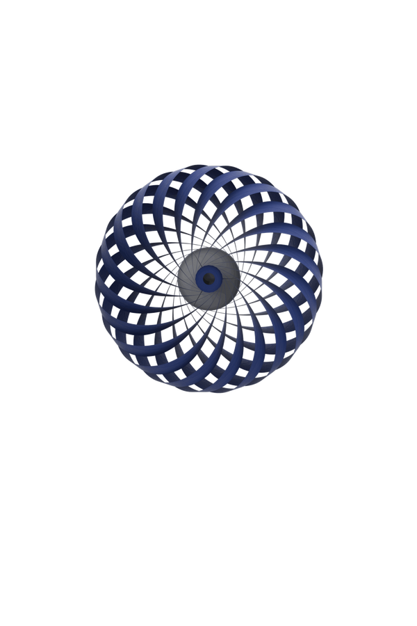 Applique TR5 60 x 20 cm Birch — Blue