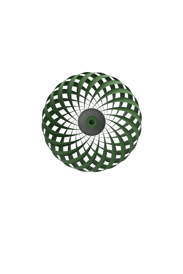 Applique TR5 60 x 20 cm Birch — Green
