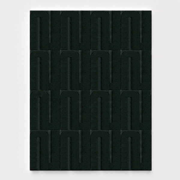 Le Tapis en laine Opéra — Vert Sapin