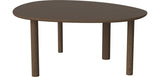 Table de diner Latch - Chêne huilé foncé - 170x147cm