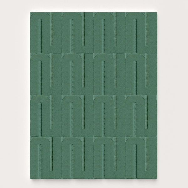 Le Tapis en laine Opéra — Océan Vert