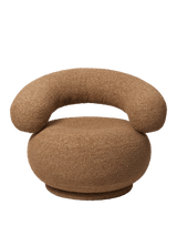 Fauteuil ORBO — Raw Bouclé