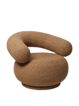 Fauteuil ORBO — Raw Bouclé