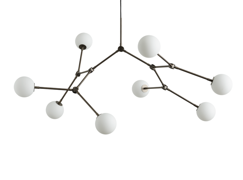 Chandelier DROP - bulp — Grey