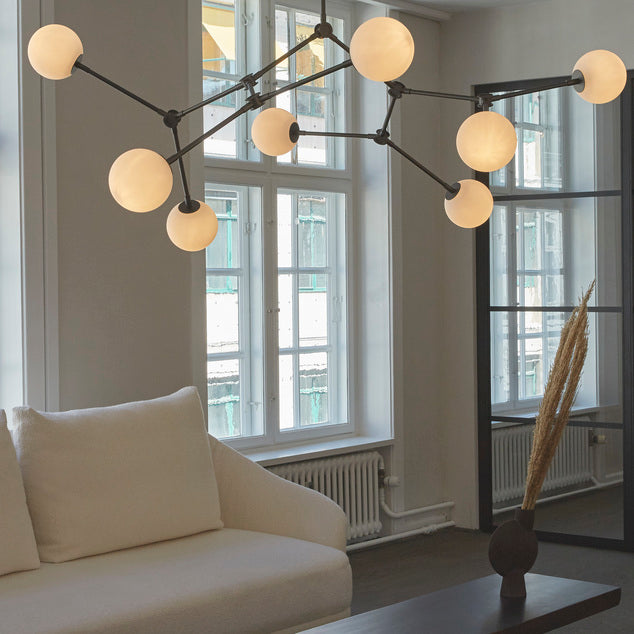 Chandelier DROP - bulp — Grey