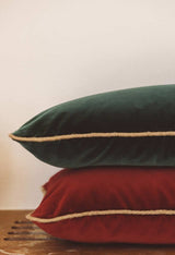 Housse de coussin ANTIGUA — Vert empire