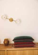 Housse de coussin ANTIGUA — Vert empire