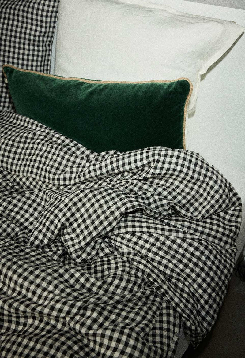 Housse de coussin ANTIGUA — Vert empire