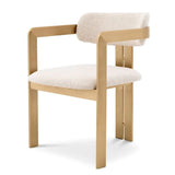 Chaise DONATO — Bouclé crème