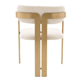 Chaise DONATO — Bouclé crème