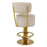 Tabouret CARLETON avec dossier