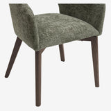 Chaises Rusti - détail piètement noyer
