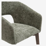 Chaises Rusti - détail tissu chenille