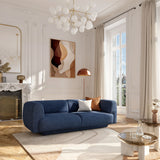 Canapé AUSTIN 3 places bleu marine