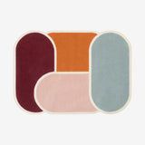 Tapis tufté BERYL — Bouclette en laine