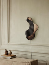 Applique Oyster noire - vue d'ambiance murale