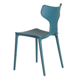 Chaise — Bleu polypropylène