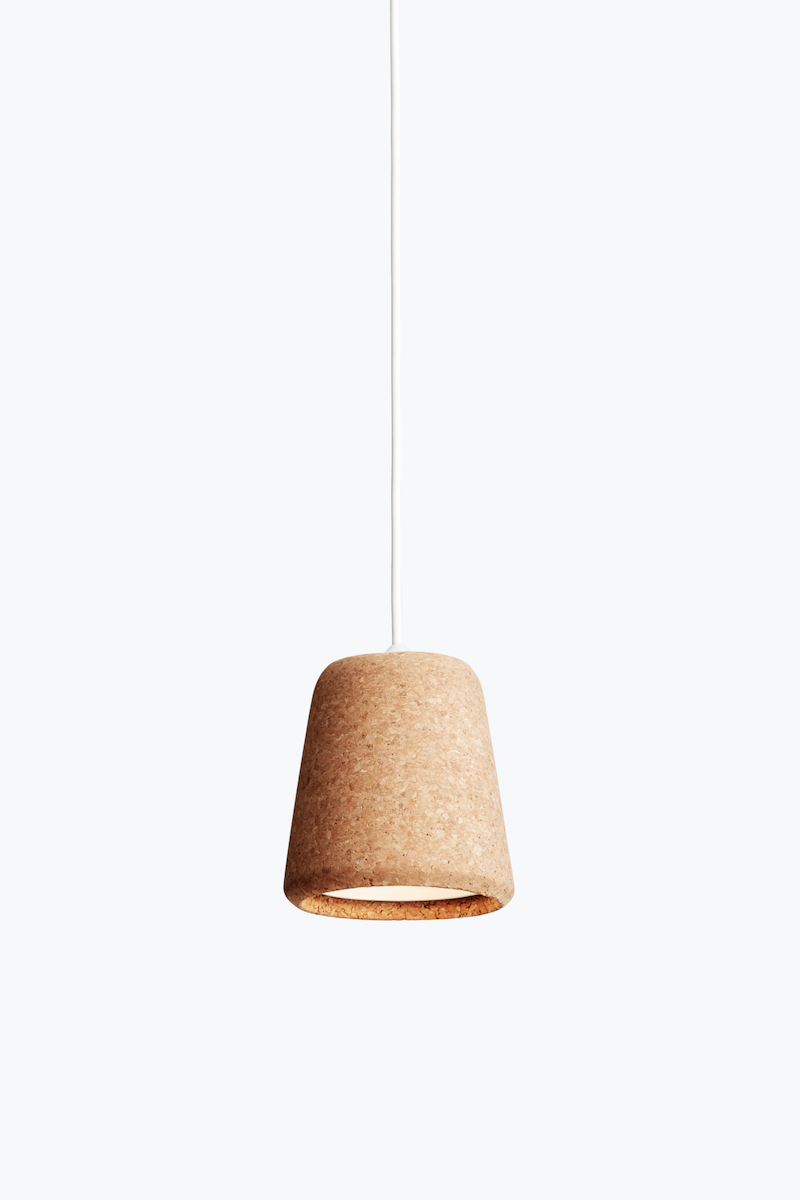 Suspension Material — Natural Cork w. White Fitting