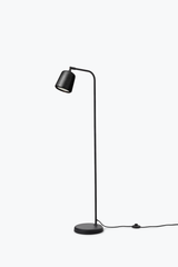 Lampadaire Material — Black Marble w. Black Base