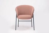 Chaise Ginger - 4 pattes — K Bouclè 21, Azul Marino
