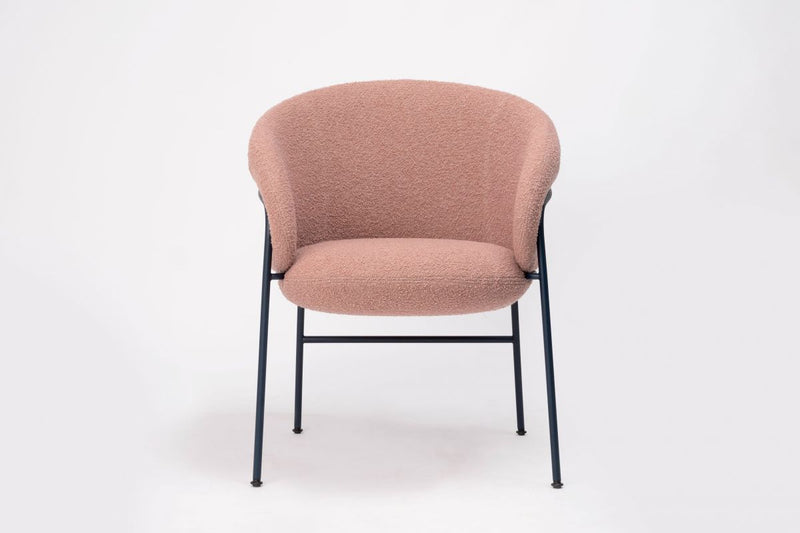 Chaise Ginger - 4 pattes — K Bouclè 21, Azul Marino