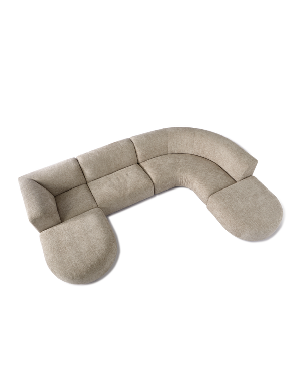 Canapé modulable - set 1 — Blanc