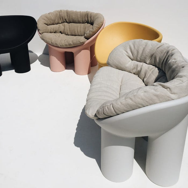 Canapé Roly poly — Ochre yellow