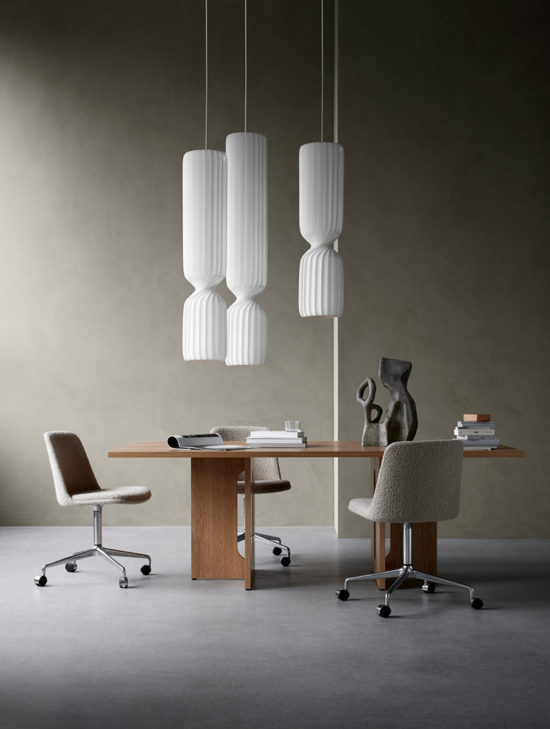 Suspension TR41 120x25 cm PC/Nonwoven — White
