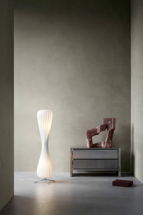 Lampadaire TR7 25 x 148 cm Plastic — White