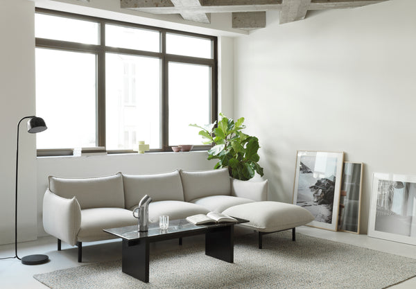 Chaise longue droite Ark modular Sofa — Steelcut trio Beige 0205