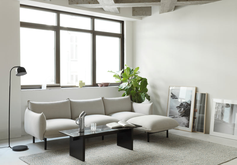 Chaise longue droite Ark modular Sofa — Steelcut trio Beige 0205