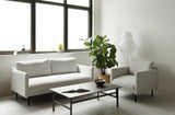 Chaise avec accoudoirs Rar — Venezia Off-White