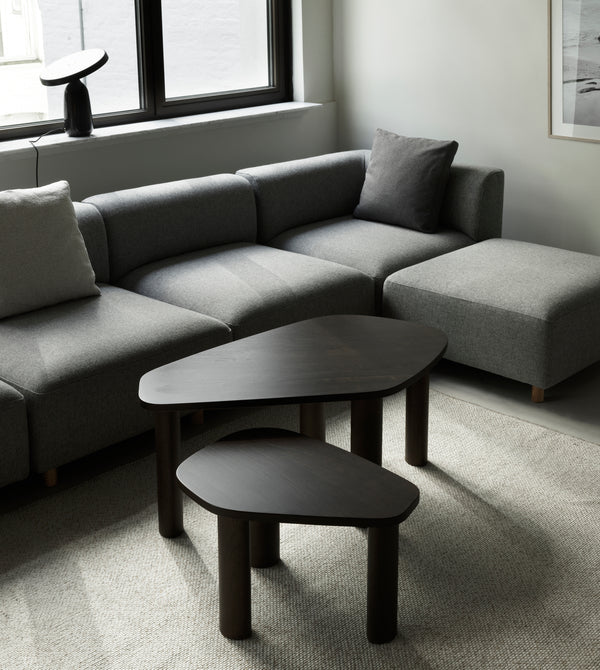 Table basse Sculp Small — Brown Stained Ash