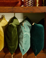 Housse de coussin Velours lavé — Laurier