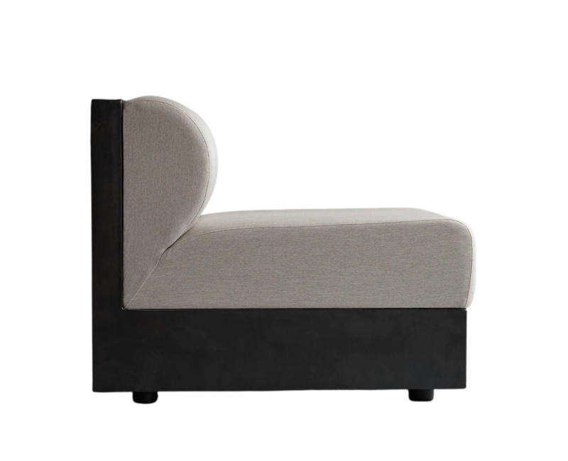 Chaise longue TRIBU — Coffee (Pallazo 163)