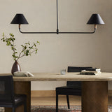 Plafonnier Cullen Linear — Double pendant