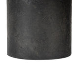Table basse BONNIE - Béton texturé noir - détail