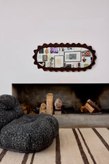 Miroir Ondulé en bois