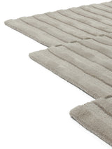 Tapis Artum - Gris - détail motif géométrique