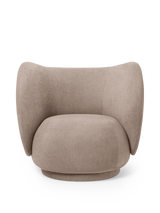 Rico Lounge Chair Swivel - Bouché Sand
