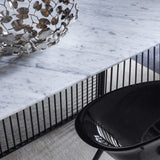 Table de diner Anapo — White, black