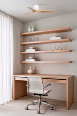 Ventilateur de plafond HEYWOOD TUB — Blanc