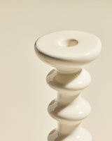 Bougeoir Slave offwhite H25 cm