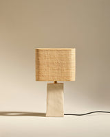 Lampe à poser NOMAD — Ecru