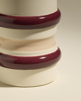 Vase Aquarius rose et aubépine