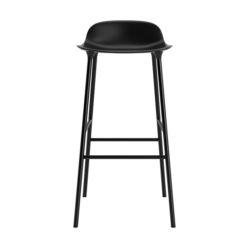 Tabouret de bar Form Steel — Black