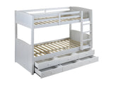 Lits superposés Anchise II pin blanc