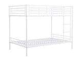 Lits superposés Duotis 2 x 120 x 190 cm blanc
