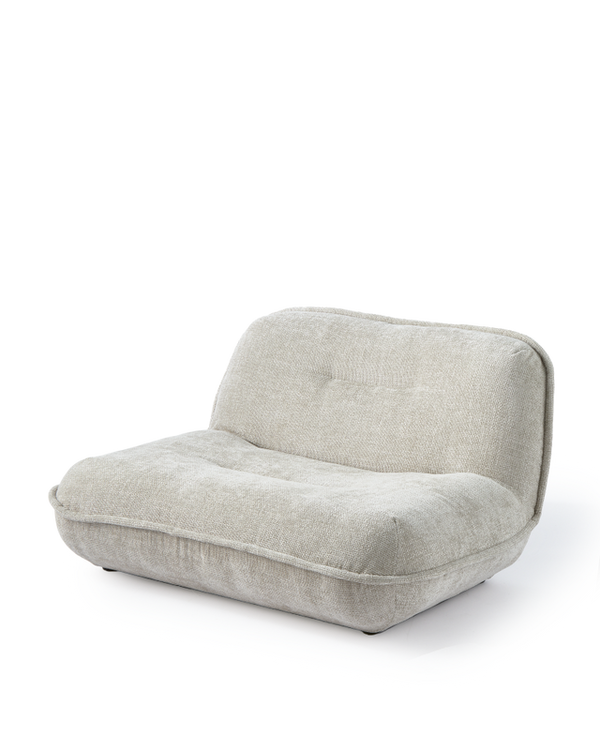 Causeuse Puff — Blanc